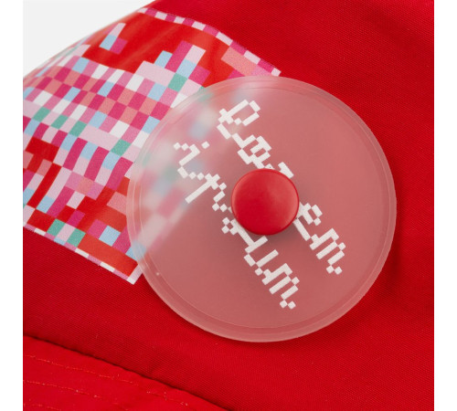 Лейбл из ПВХ Dzeta Round, L, прозрачный