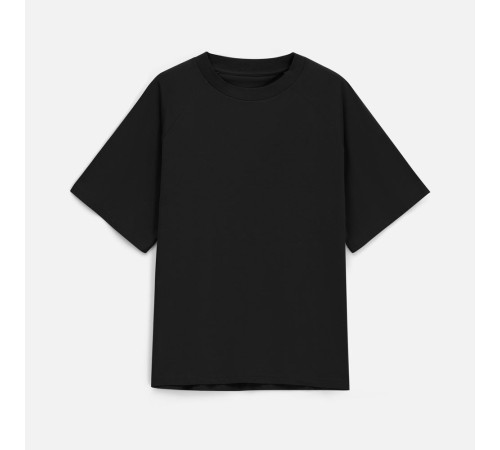 Футболка унисекс оверсайз T2, черная