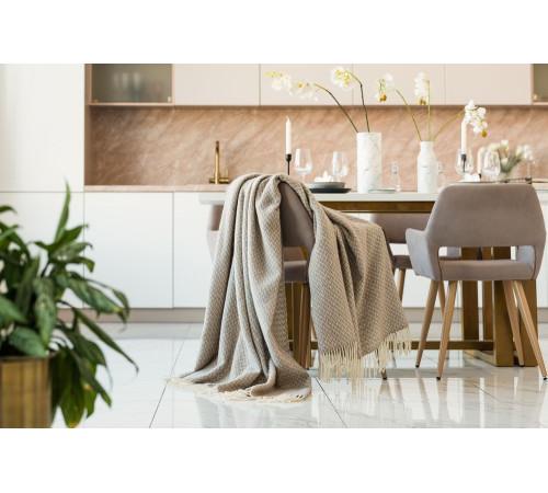 Плед «Селигер», песочный