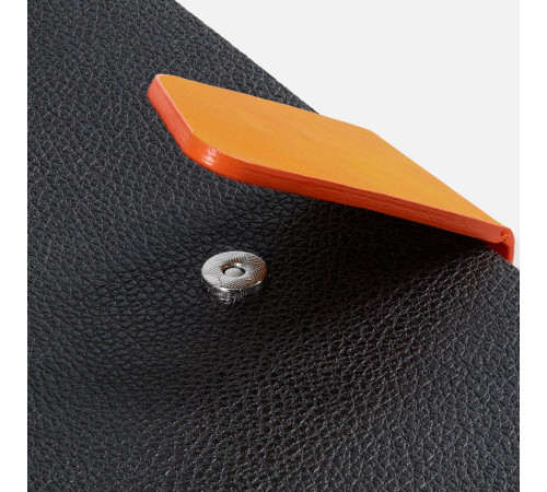 Ежедневник Boom, недатированный, черный с оранжевым