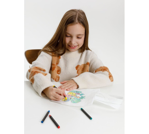 Сумка для раскрашивания Create, белая