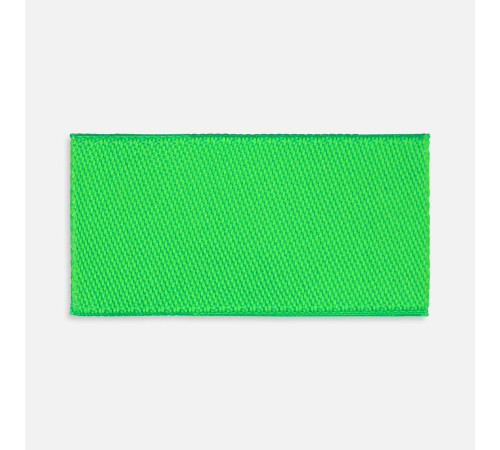 Лейбл тканевый Epsilon, XXS, зеленый неон