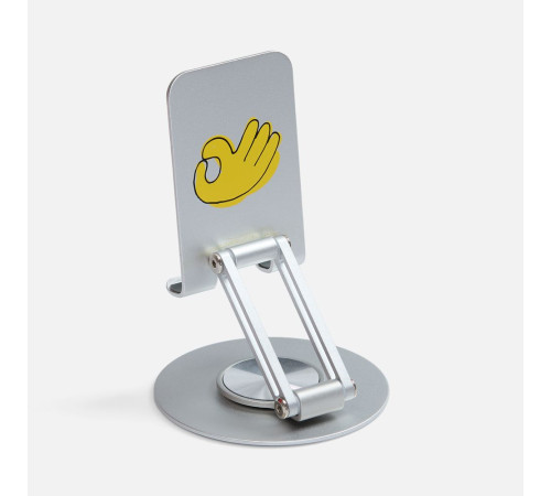 Подставка для смартфона Smartic, серебристая