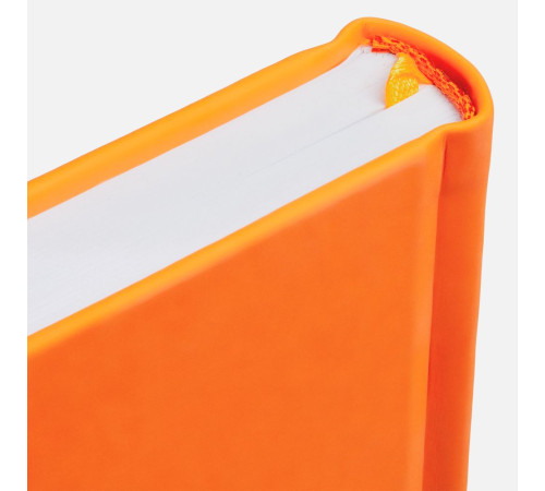 Ежедневник Favor Metal, недатированный, оранжевый