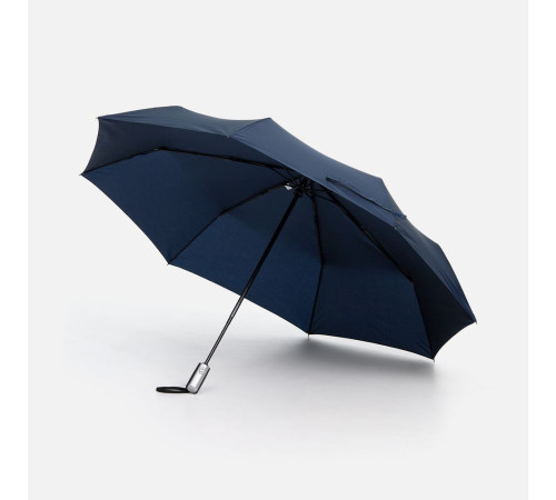 Зонт складной Fiber, темно-синий