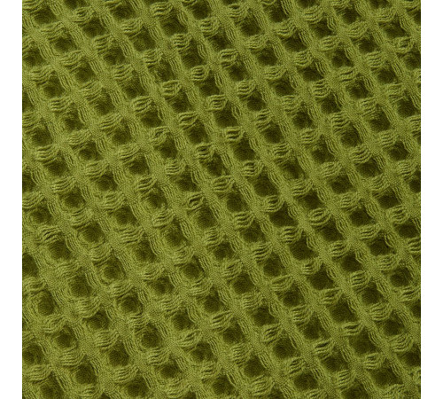 Плед вафельный Elenglect, зеленый