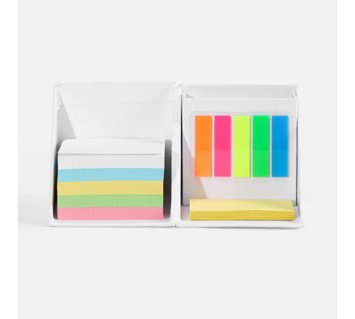 Настольный набор со стикерами Mnemonic ver.2, белый