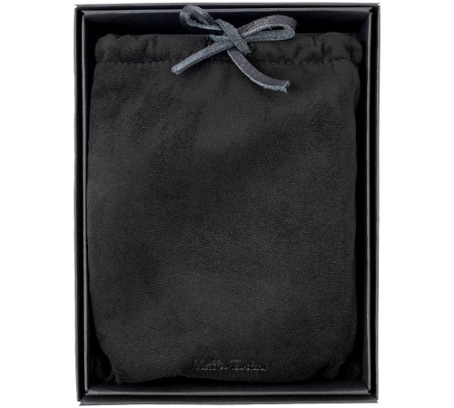 Кошелек Partinico, черный с бирюзовым