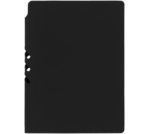 Ежедневник Flexpen Shall, недатированный, черный