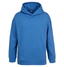 Худи оверсайз унисекс Tolla, синее (джинс)