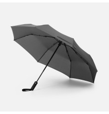 Зонт складной Smooth Move с плавным закрытием, серый