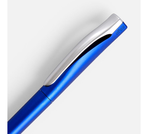 Ручка шариковая Pin Silver, синий металлик
