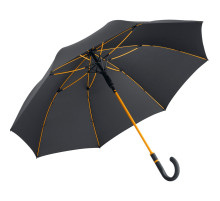 Зонт-трость с цветными спицами Color Style, оранжевый