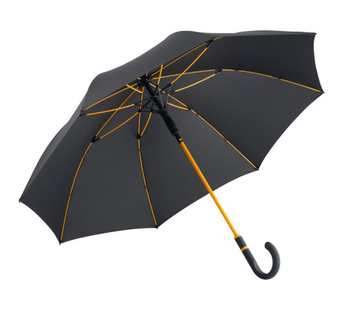 Зонт-трость с цветными спицами Color Style, оранжевый