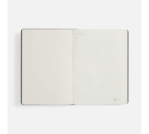 Ежедневник Urban Hard, недатированный, коричневый