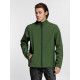Куртка софтшелл мужская Race Men, темно-зеленая
