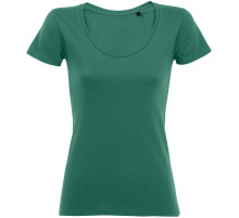 Футболка женская Metropolitan, изумрудно-зеленая