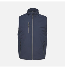 Жилет софтшелл унисекс Falcon BW, синий