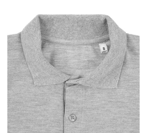 Рубашка поло детская Virma Kids, серый меланж