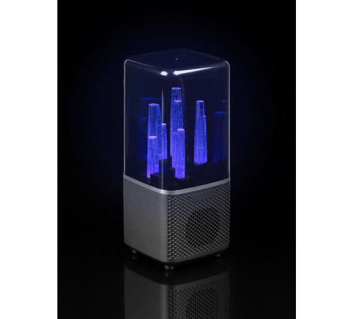 Беспроводная колонка с подсветкой citySound, черная