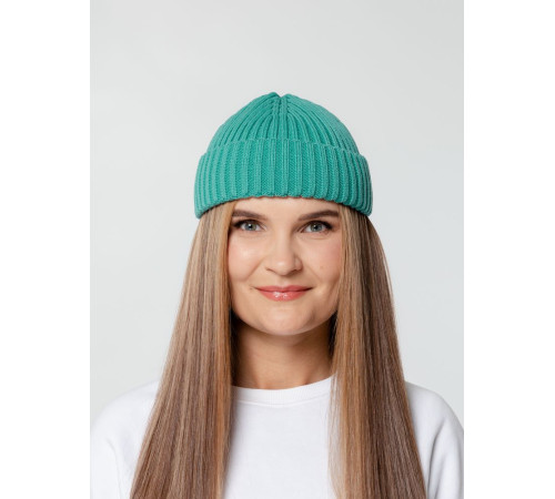 Шапка Hipsta, бирюзовая (тиффани)