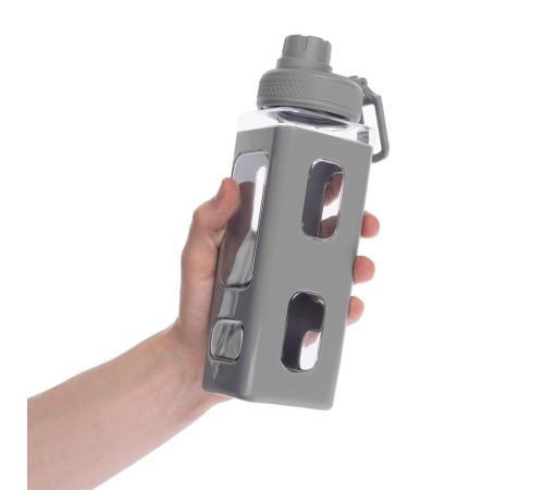 Бутылка для воды Square Fair, серая