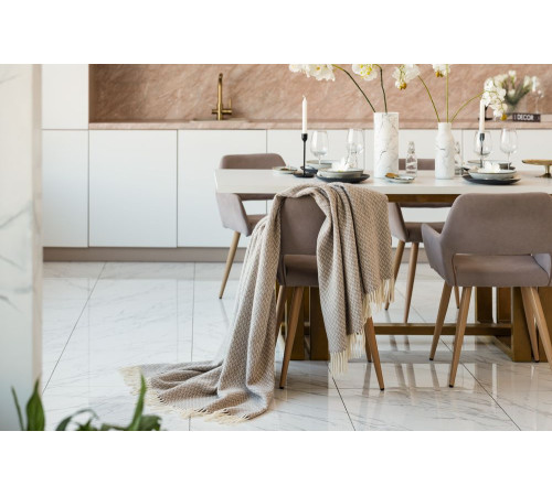 Плед «Селигер», песочный