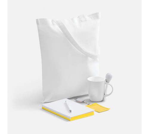Набор Welcome Pack, желтый с белым