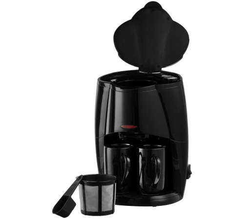 Электрическая кофеварка Vivify, черная