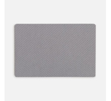 Наклейка тканевая Lunga, L, серая