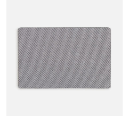 Наклейка тканевая Lunga, L, серая