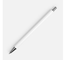 Ручка шариковая Slim Beam, белая