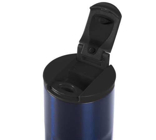 Термостакан Gems Black Sapphire, черный сапфир (синий)