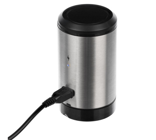 Электрическая пробка для вина Tuoretta, серебристая