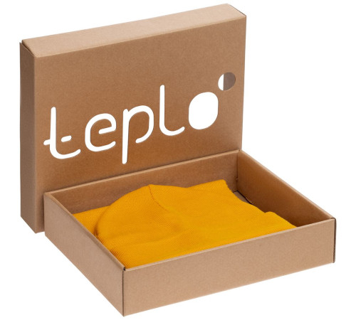 Коробка Teplo, малая, крафт