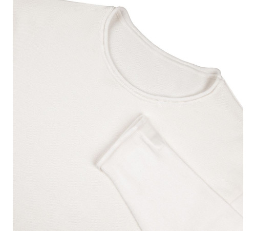 Лонгслив унисекс Siluetti Fuori, молочно-белый