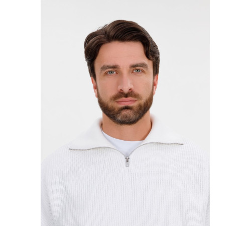 Джемпер Siluetti Birne, молочно-белый