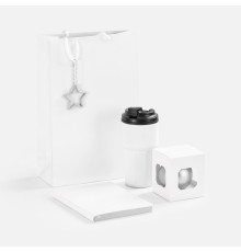 Набор Astrela, белый с серебристым