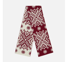 Шарф Wintertude L, красный с белым