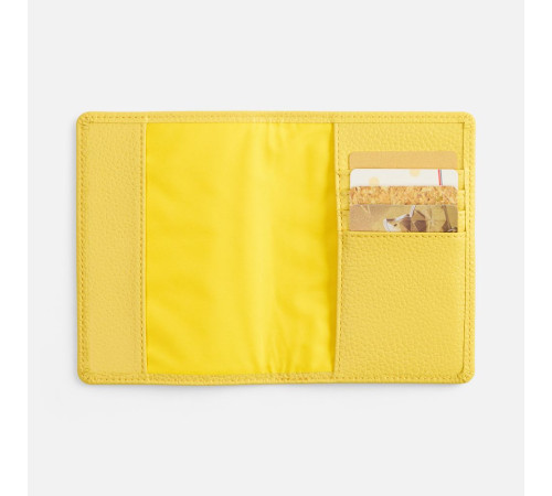 Обложка для паспорта Unison, желтая