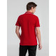 Рубашка поло мужская с контрастной отделкой Practice 270, красный/белый