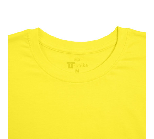 Футболка унисекс T-bolka 140, желтая