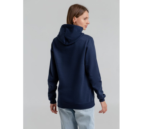 Толстовка с капюшоном Snake II темно-синяя