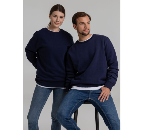 Свитшот унисекс King, темно-синий