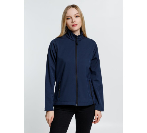 Куртка софтшелл женская Race Women темно-синяя