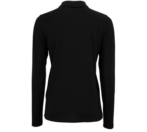 Рубашка поло женская с длинным рукавом Perfect LSL Women, черная