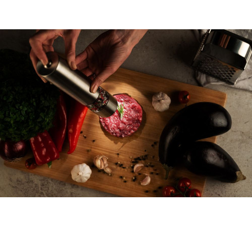 Электрическая мельница для специй Mill of Steel, серебристая