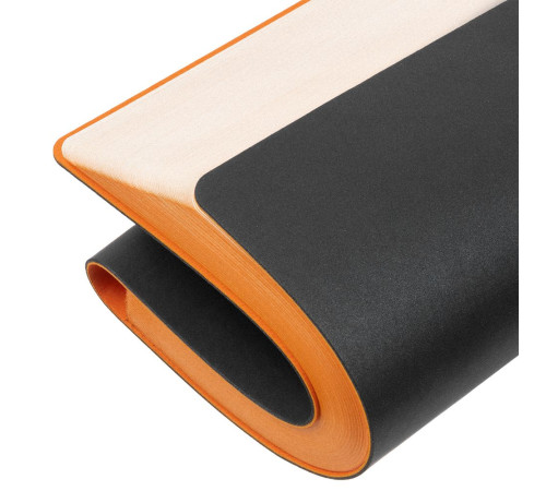 Ежедневник Flexpen Black, недатированный, черный со светло-оранжевым