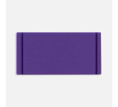 Лейбл из ПВХ Dzeta, XS, фиолетовый