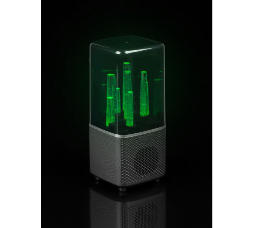 Беспроводная колонка с подсветкой citySound, черная